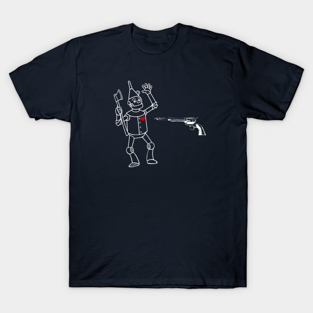 Greensky Bluegrass Shoot the Tinman T-Shirt by GypsyBluegrassDesigns